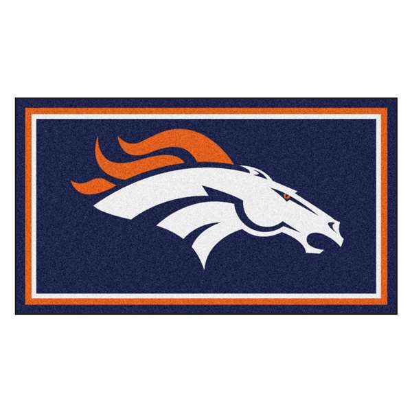 Denver Broncos Broncos 3x5 Rug