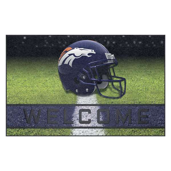 Denver Broncos Broncos Crumb Rubber Door Mat