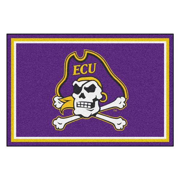 East Carolina University Pirates 5x8 Rug