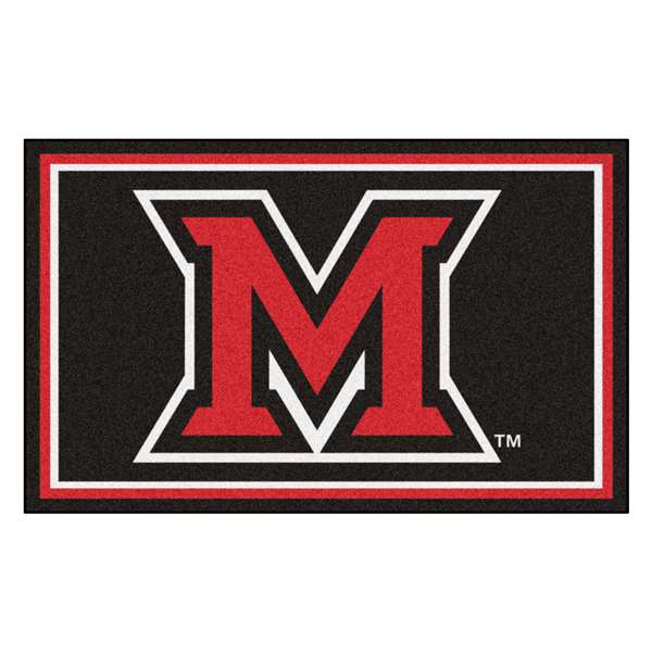 Miami University (OH) Redhawks 4x6 Rug