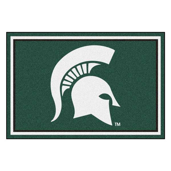 Michigan State University Spartans 5x8 Rug