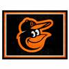 Baltimore Orioles 8x10 Rug Cartoon Bird Logo