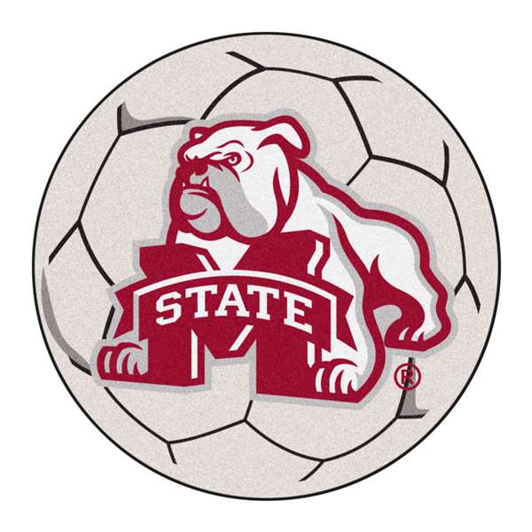 Mississippi State University Bulldogs Soccer Ball Mat