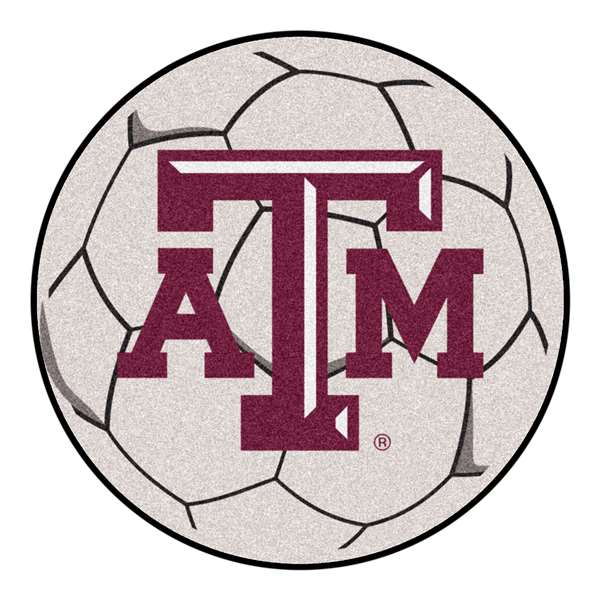 Texas A&M University Aggies Soccer Ball Mat