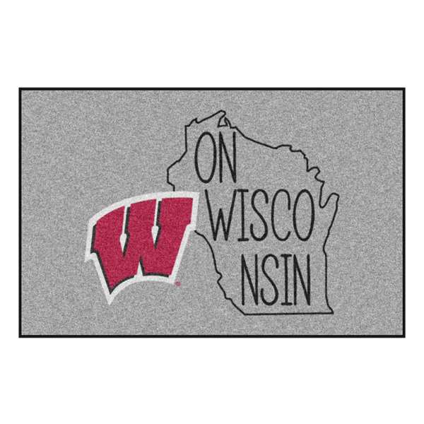 University of Wisconsin Badgers Southern Style Starter Mat