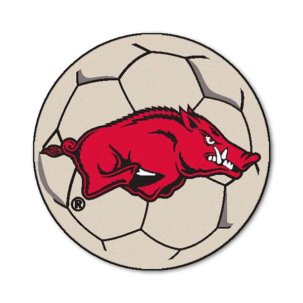 University of Arkansas Razorbacks Soccer Ball Mat
