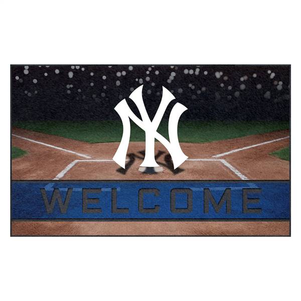 New York Yankees Yankees Crumb Rubber Door Mat