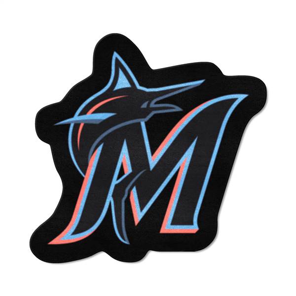 Miami Marlins Marlins Mascot Mat