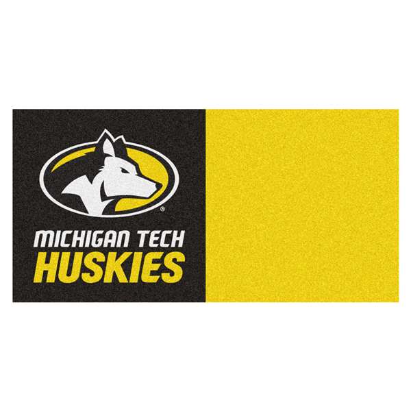 Michigan Tech University Huskies Team Carpet Tiles