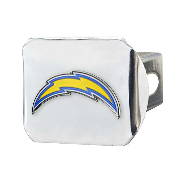 Los Angeles Chargers Chargers Color Hitch Cover - Chrome