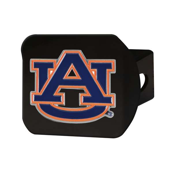 Auburn University Tigers Color Hitch Cover - Black