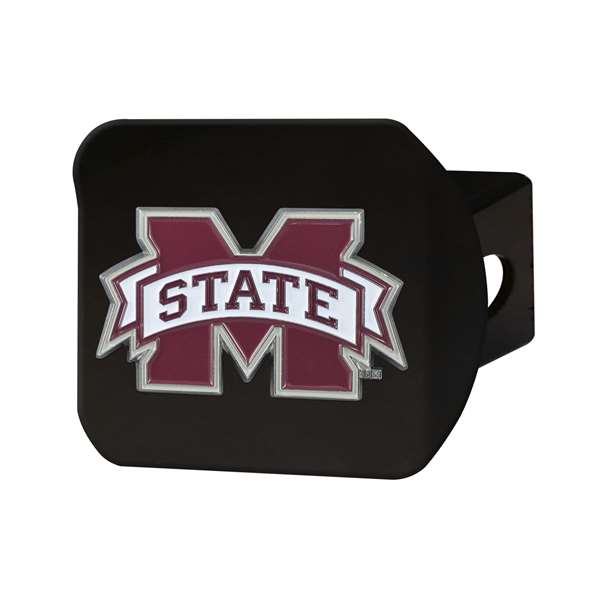 Mississippi State University Bulldogs Color Hitch Cover - Black