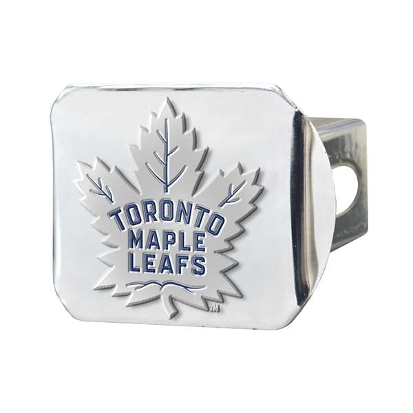 Toronto Maple Leafs Maple Leafs Color Hitch Cover - Chrome