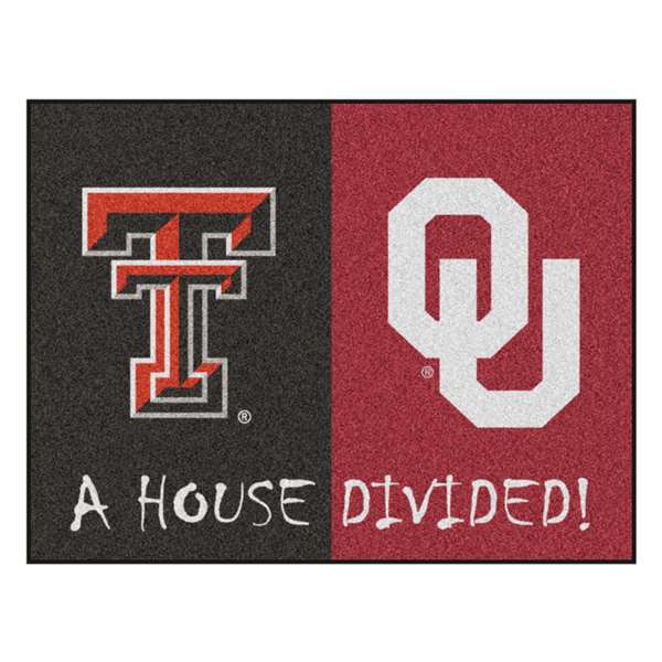 House Divided - Texas Tech / Oklahoma House Divided House Divided Mat