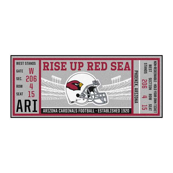 Arizona Cardinals Cardinals Ticket Runner