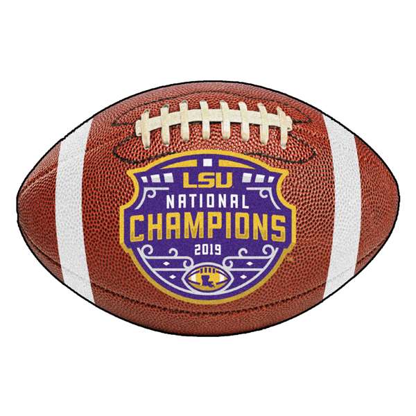 Louisiana State University LSU Tigers Football Mat 20.5"x32.5"