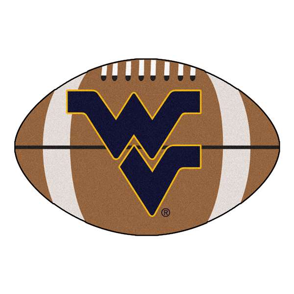 West Virginia University Mountaineers Football Mat