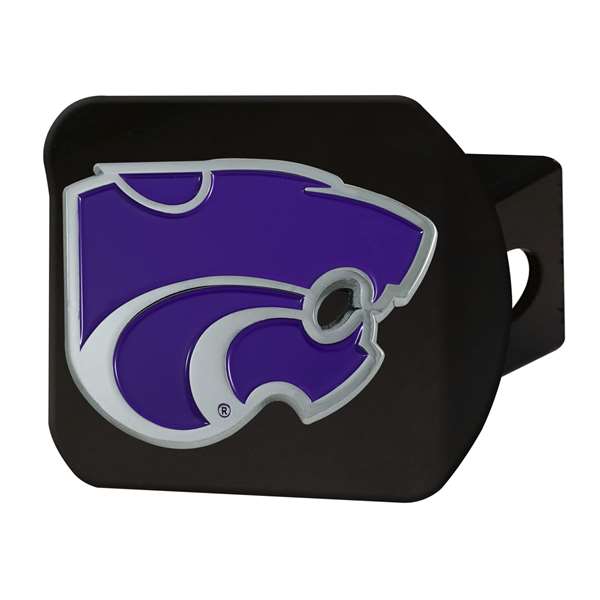 Kansas State University Wildcats Color Hitch Cover - Black