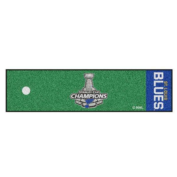 St. Louis Blues Blues Putting Green Mat