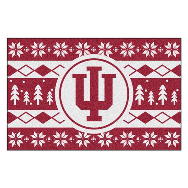 Indiana University Hooisers Holiday Sweater Starter Mat