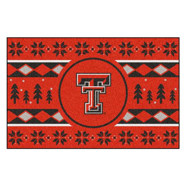 Texas Tech University Red Raiders Holiday Sweater Starter Mat