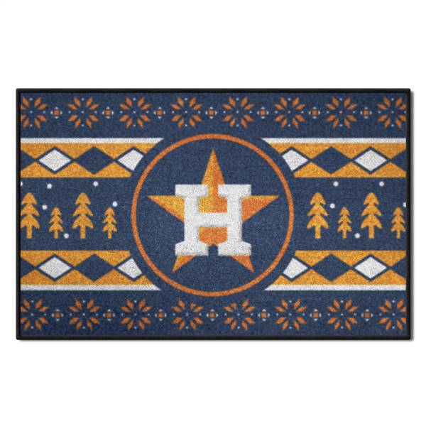 Houston Astros Astros Holiday Sweater Starter Mat