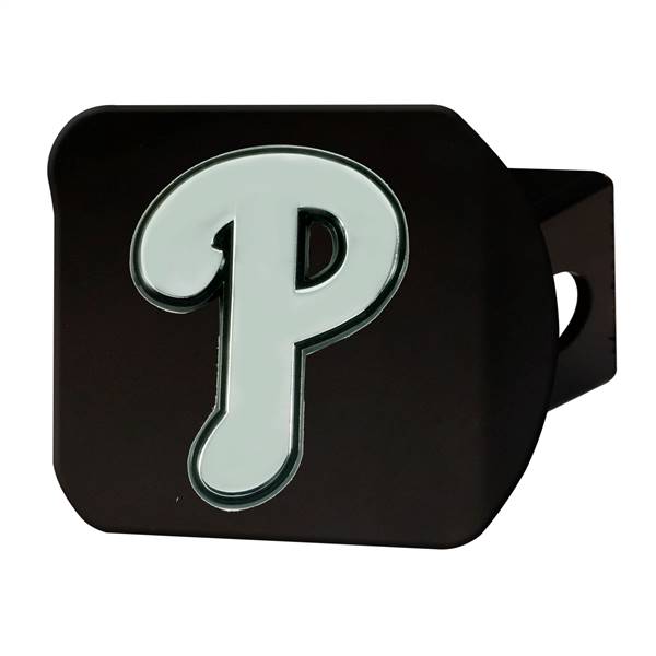 Philadelphia Phillies Phillies Hitch Cover - Black