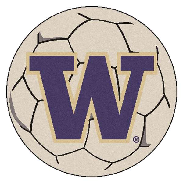 University of Washington Huskies Soccer Ball Mat
