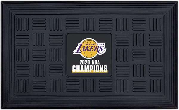 Los Angeles Lakers 2020 NBA Finals Champions Medallion Door Mat