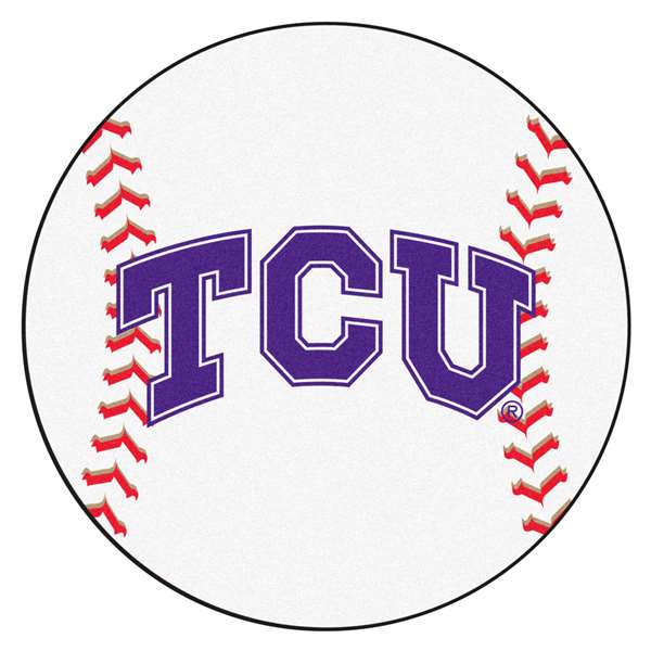Texas Christian University Horned Frogs Baseball Mat