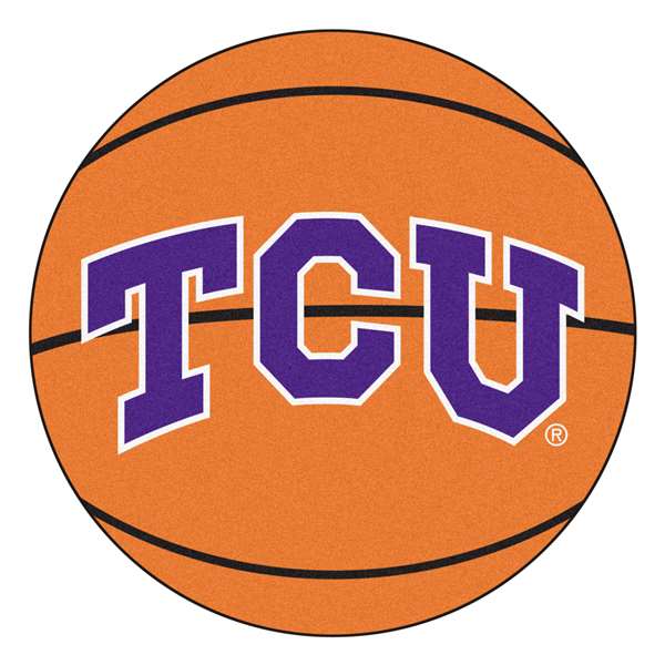 Texas Christian University Horned Frogs Basketball Mat