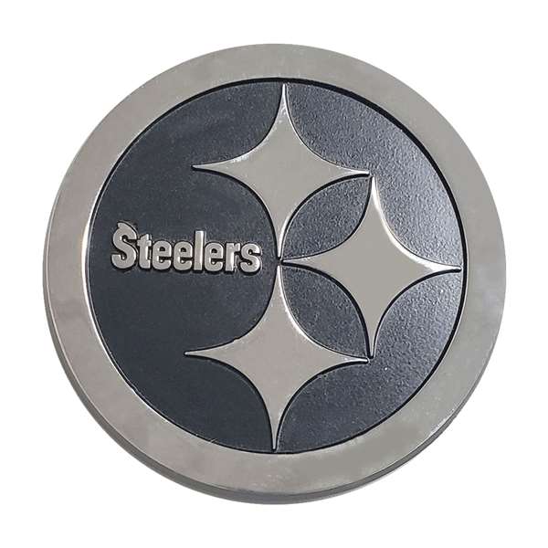 Pittsburgh Steelers Chrome Emblem Steelers Primary Logo