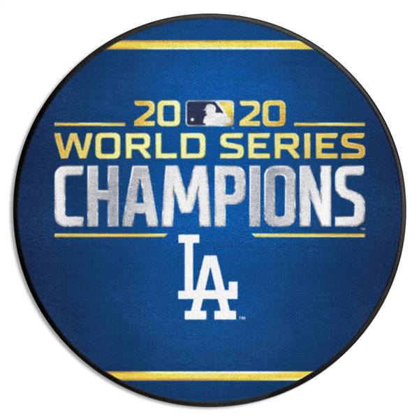 Los Angeles Dodgers 2020 World Series Champions Baseball Mat