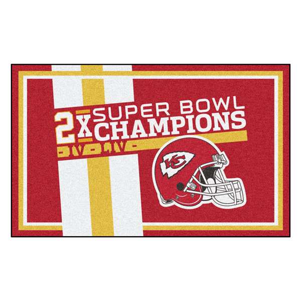 Kansas City Chiefs Chiefs Dynasty 4x6 Rug