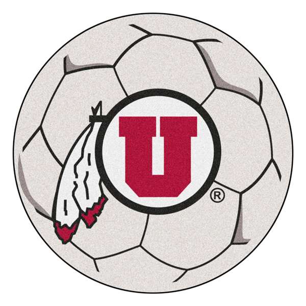 University of Utah Utes Soccer Ball Mat