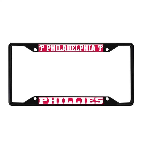 Philadelphia Phillies Phillies License Plate Frame - Black