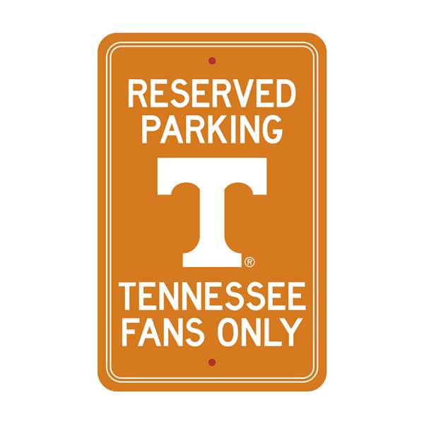 University of Tennessee Volunteers Parking Sign