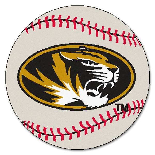 University of Missouri Tigers Baseball Mat