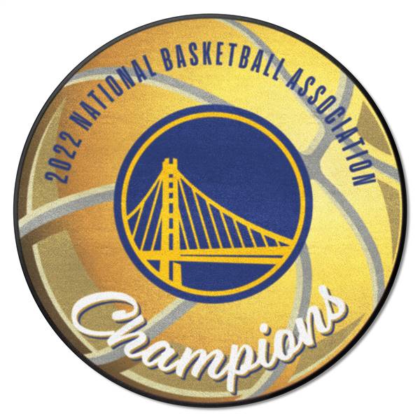 Golden State Basketball Warriors 2022 NBA Finals Champions Basketball Mat