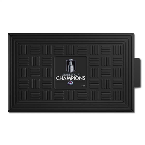 Colorado Hockey Avalanche 2022 Stanley Cup Champions Medallion Door Mat