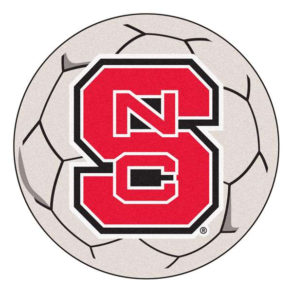 North Carolina State University Wolfpack Soccer Ball Mat