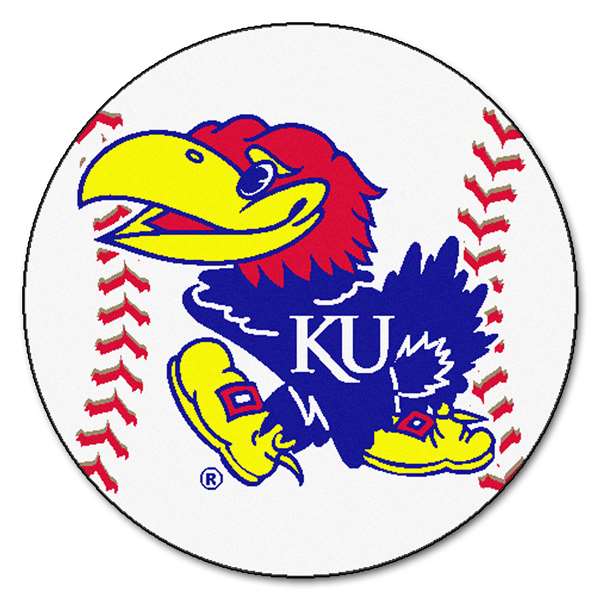 University of Kansas Jayhawks Baseball Mat
