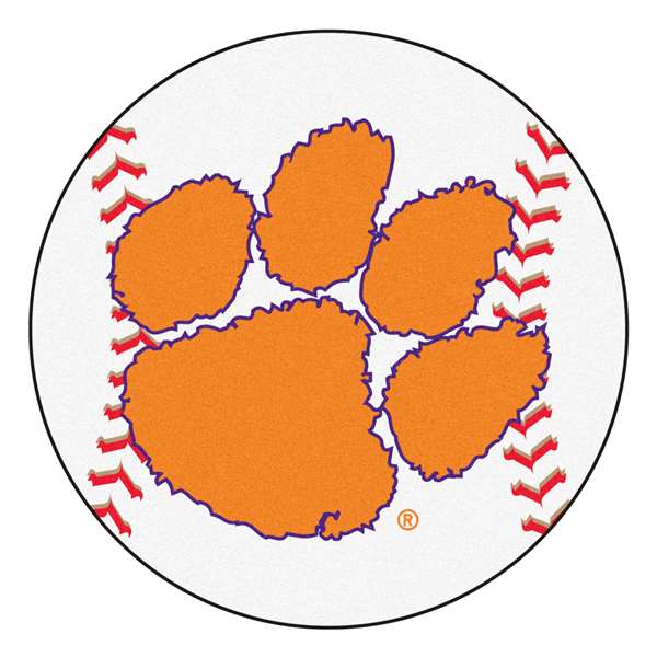 Clemson University Tigers Baseball Mat