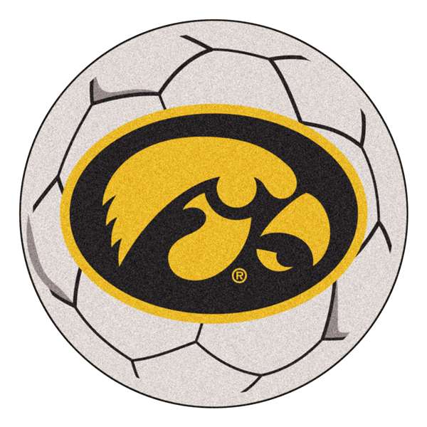 University of Iowa Hawkeyes Soccer Ball Mat