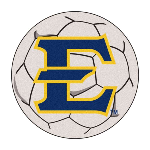 East Tennessee State University Buccaneers Soccer Ball Mat