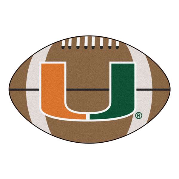 University of Miami Hurricanes Football Mat