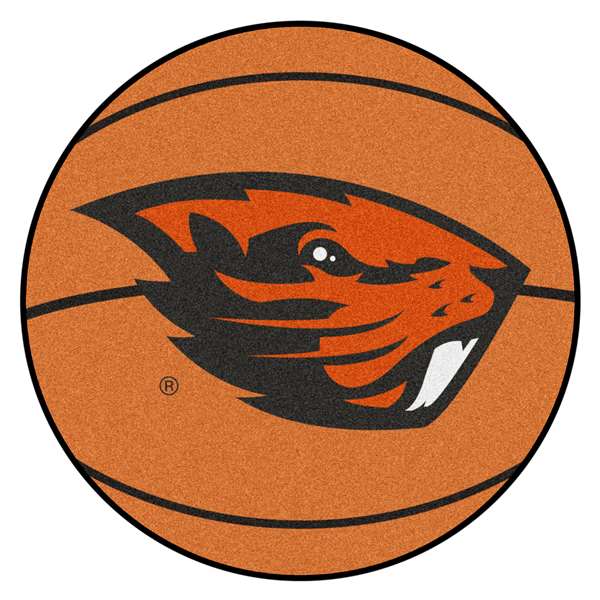Oregon State University Beavers Basketball Mat