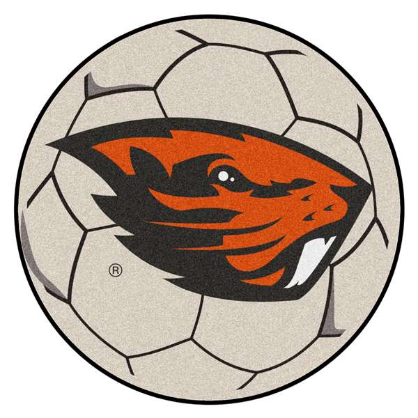 Oregon State University Beavers Soccer Ball Mat