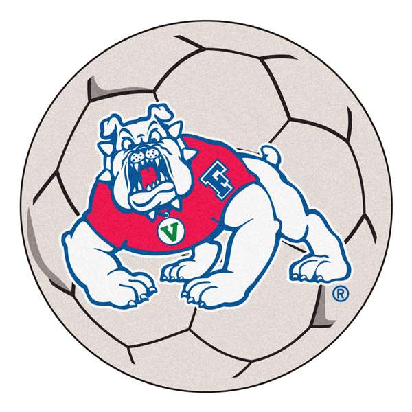 Fresno State Bulldogs Soccer Ball Mat