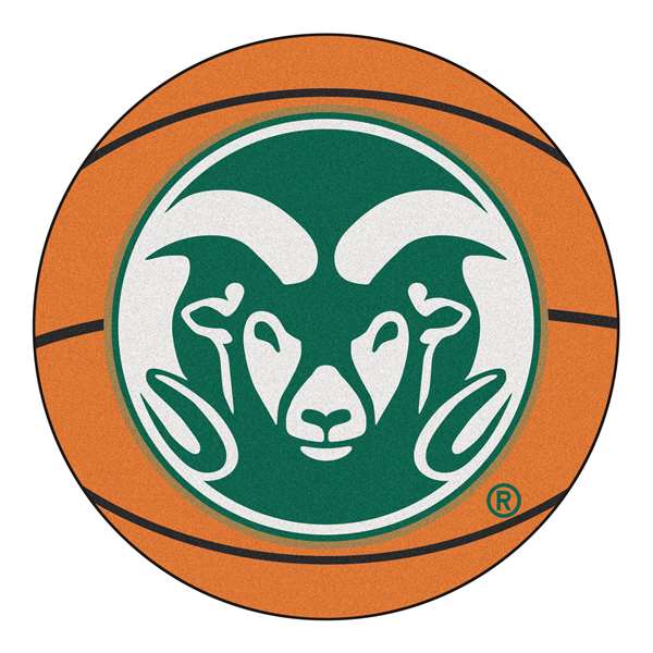 Colorado State University Rams Basketball Mat